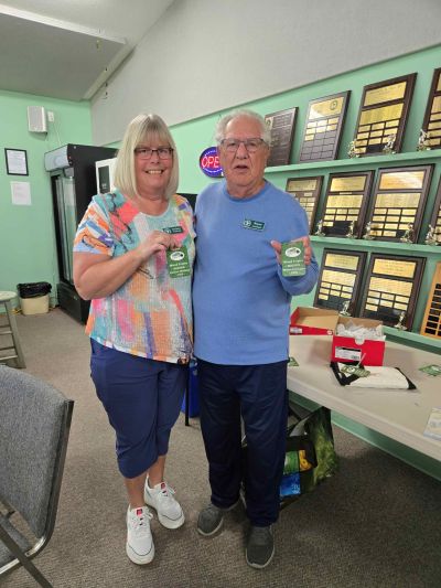 Parksville Lawn Bowling Club bowls on the green