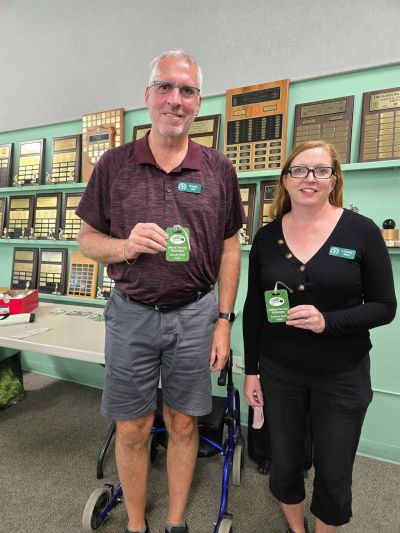 Parksville Lawn Bowling Club bowls on the green