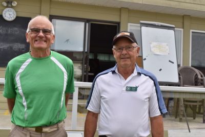 First place: Martin Fereday & Kent Card