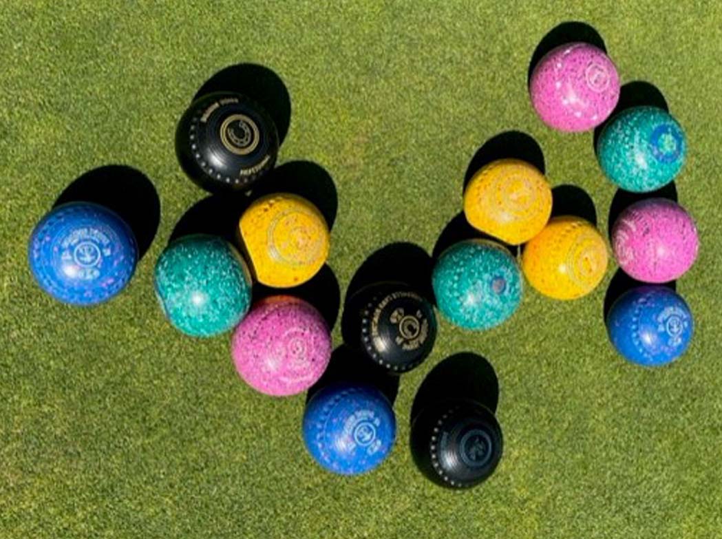 Parksville Lawn Bowling Club bowls on the green